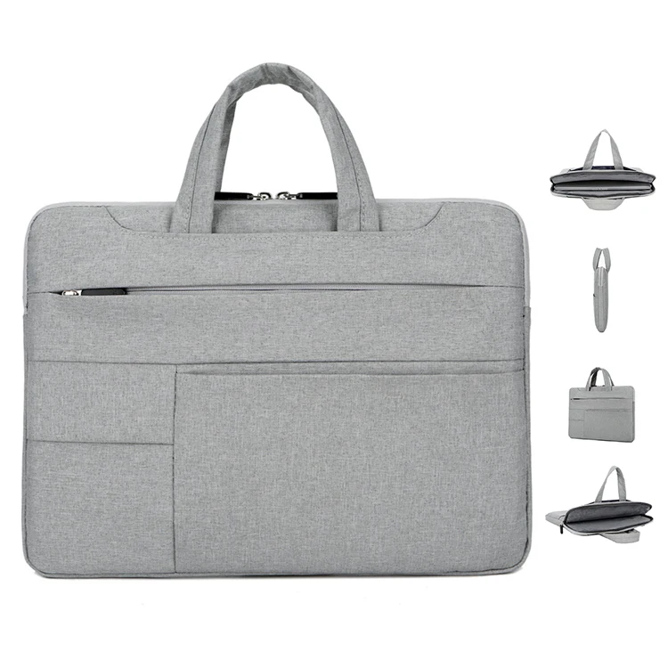 

laptop bags lokass 15.6 inches laptop messenger bag mac 13 laptop bag, Gray