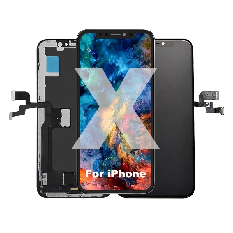 

SJY 2021 Best Sale OEM Incell OLED LCD for iPhone X Display Touch Digitizer Replacement Screen for iphone X Xs Xr 11 Pro Max 12