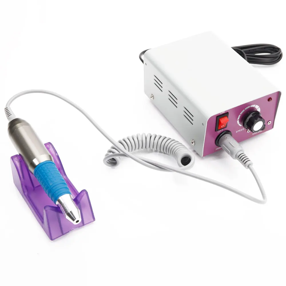 

Professional Electric Nail Drill Milling Purple Manicure Pedicure Files Tools Kit Nail Polisher Grinding Glazing Machine