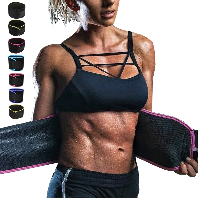 

B&M Weight Loss Tummy Wrap Band Waist Trainer Gym Sport Slimming Private Label Neoprene Sauna Sweat Belt Waist Trimmer For Women, Customizable
