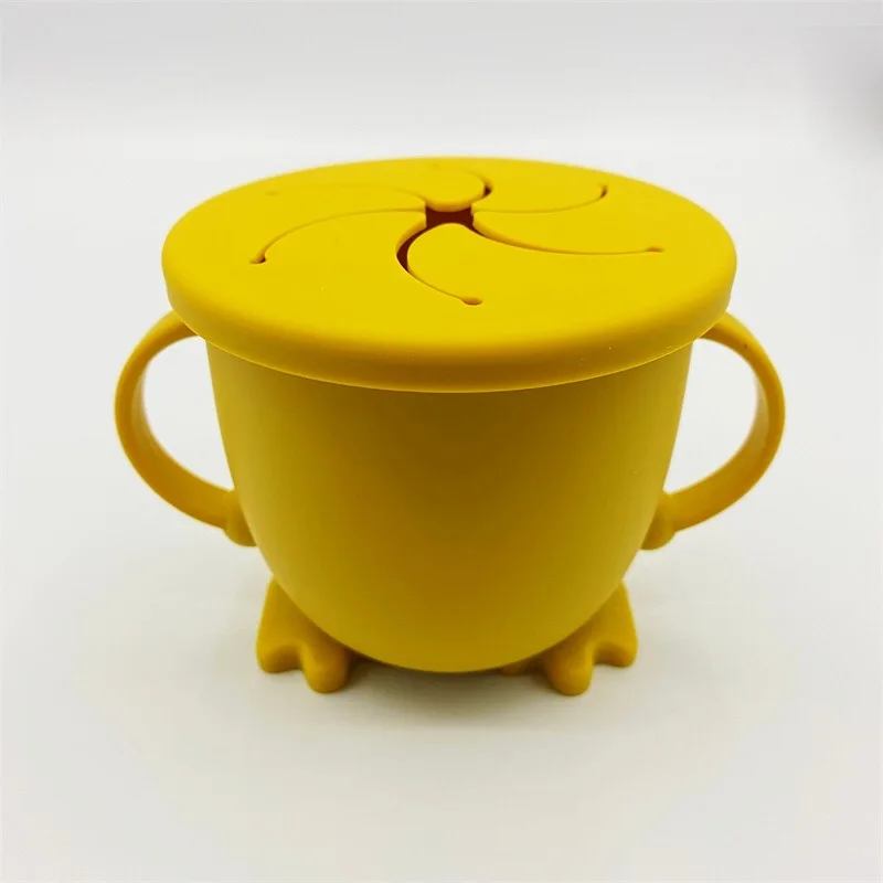 

silicone baby snack cup