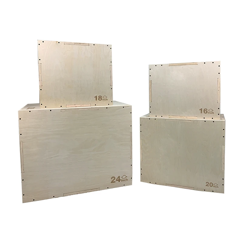 

Vivanstar ST6612 Plyometric Boxes Exercise Fitness Accesspries Wooden Jump Box, Customized