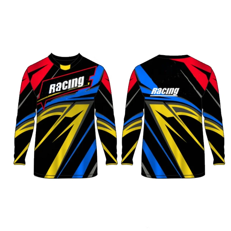 

Custom logo motocross jersey quick dry mesh dirt bike offroad shirt for men, Customized color