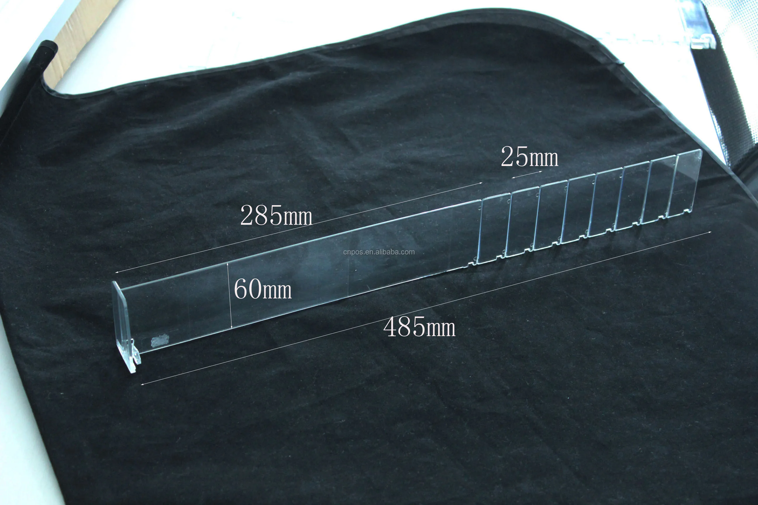 Supermarket Plastic Adjustable Shelf Divider In Supermarket Buy