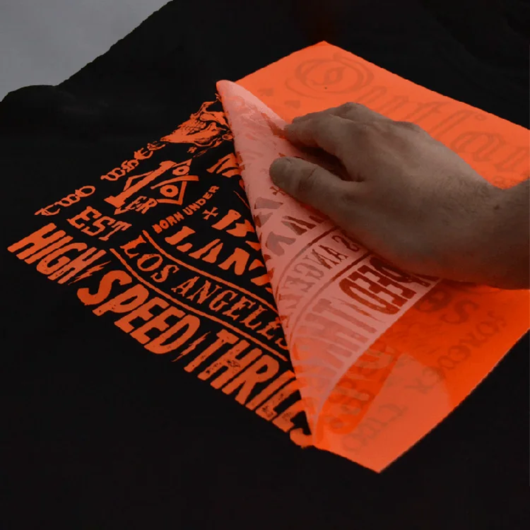 

OEM Service DTF Digital Printing PET Heat Press Plain Cloth Label Iron On Custom Plastisol Heat Transfers Designs For T-shirt