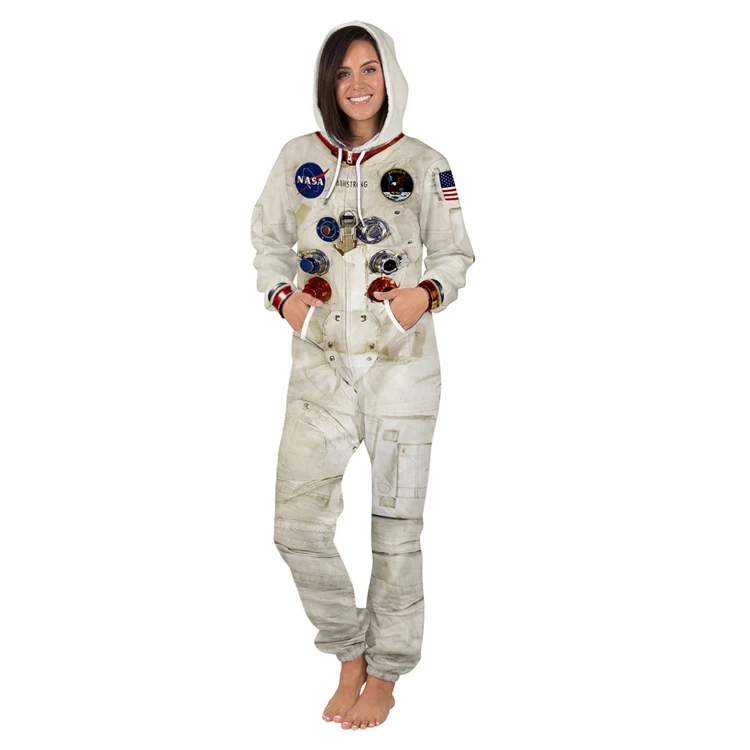 

New Design Clothing Winter Warm Casual Lovely Large Size SPACE Pajama, Customized color