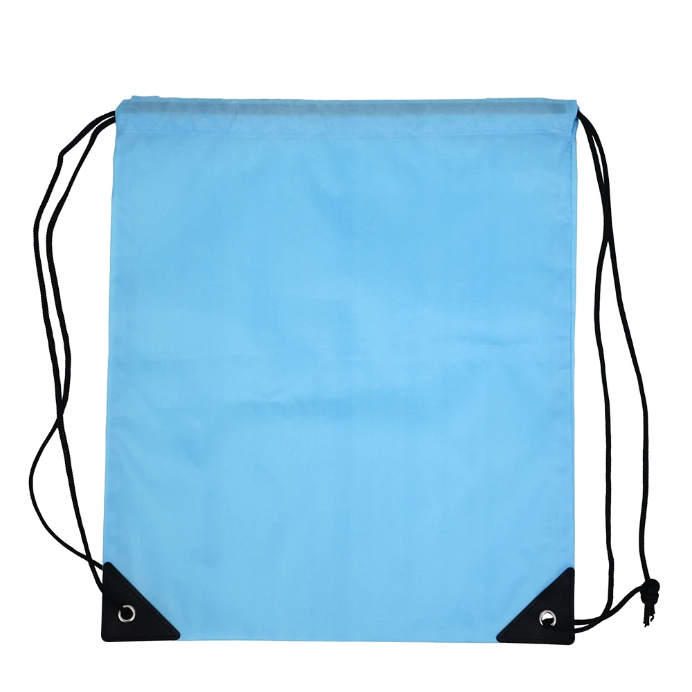 

Custom large storage shoe sport gym polyester drawstring bag, Black,red ,deep blue,green,yellow and more