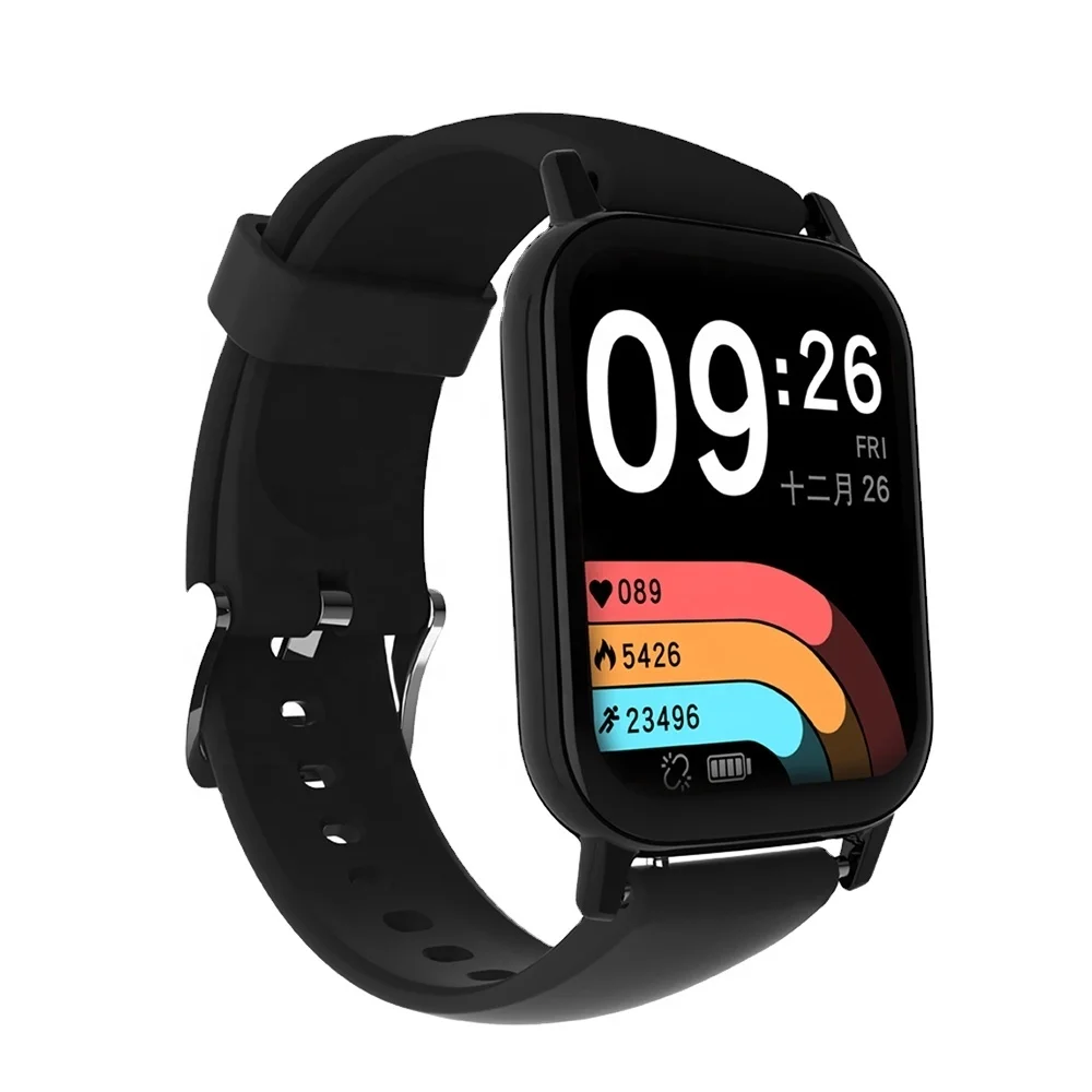 

2021 New Smart Watch DOOGEE CS2 1.69 inch HD Touch Screen 24 Hour Heart Rate Monitoring IP6B Smart Wristband