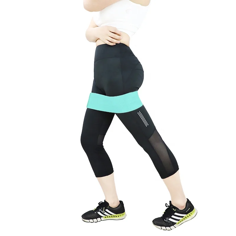 

Sports Yoga Loop Fabric Exercise Elastic Resistance Bands For Fitness, Custom