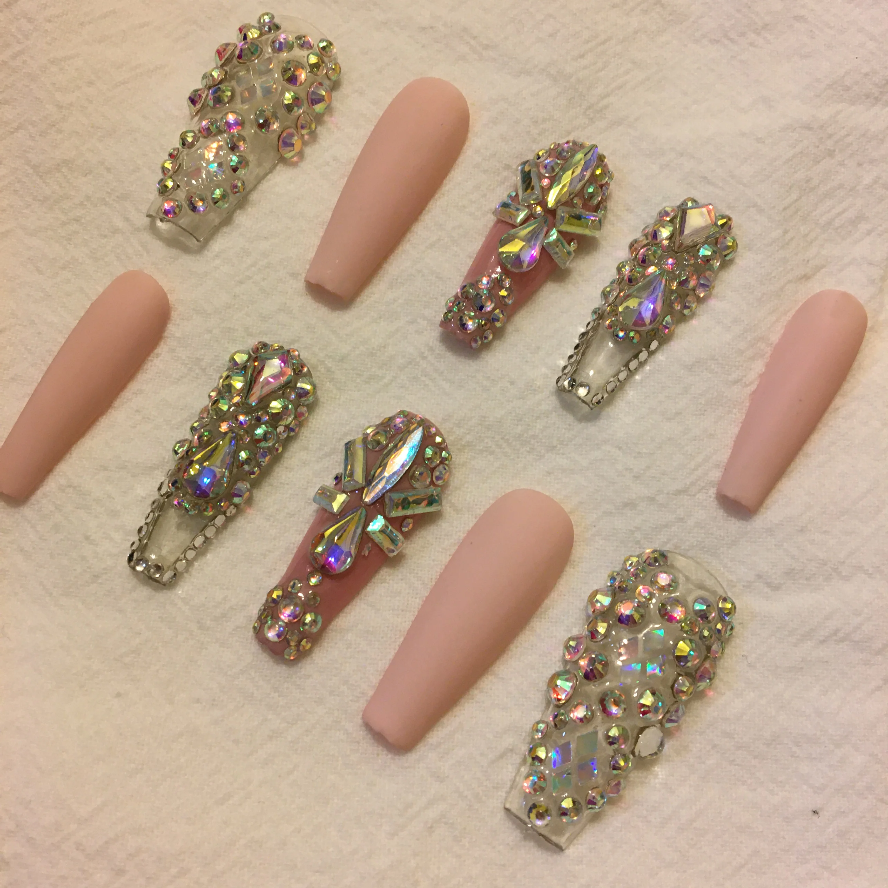 

Each Change acrylic nail tips designs nail tips manufacturer Stiletto natural Shiny artificial fingernail press on nails, Customers' requirements