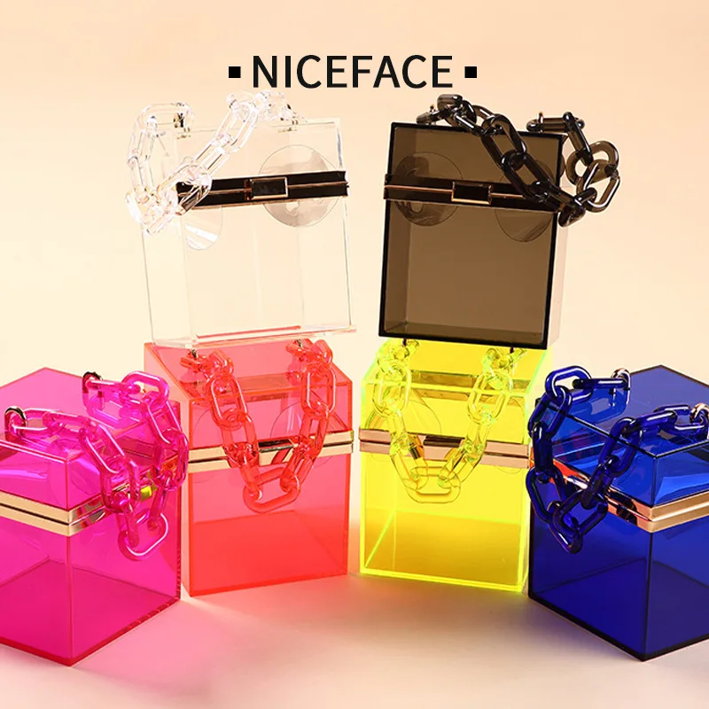 

Luxury fashion new jelly purses clear square women designer purses bags famous brands handbags