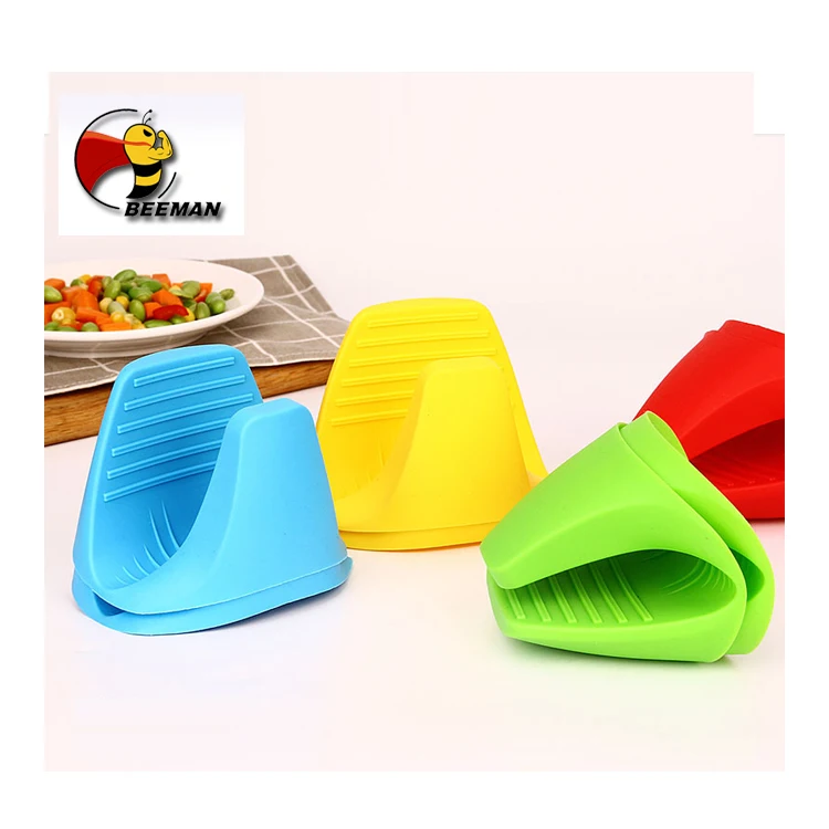 

Beeman Kitchen Custom Silicone Mini Oven Mitt Gloves Heat Resistance