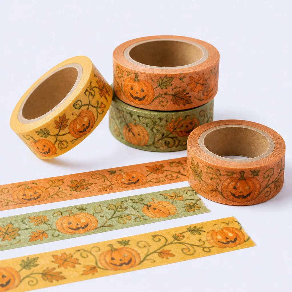 Classic Harvest Pumpkin Washi Tape