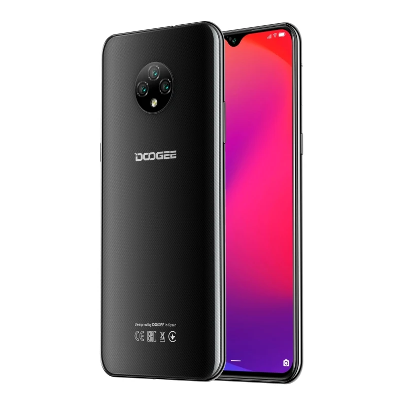 

Lowest Price DOOGEE X95 Pro Triple Back Cameras Smart Phone 4GB+32GB 6.52 inch Water-drop Screen Android Mobile Phone