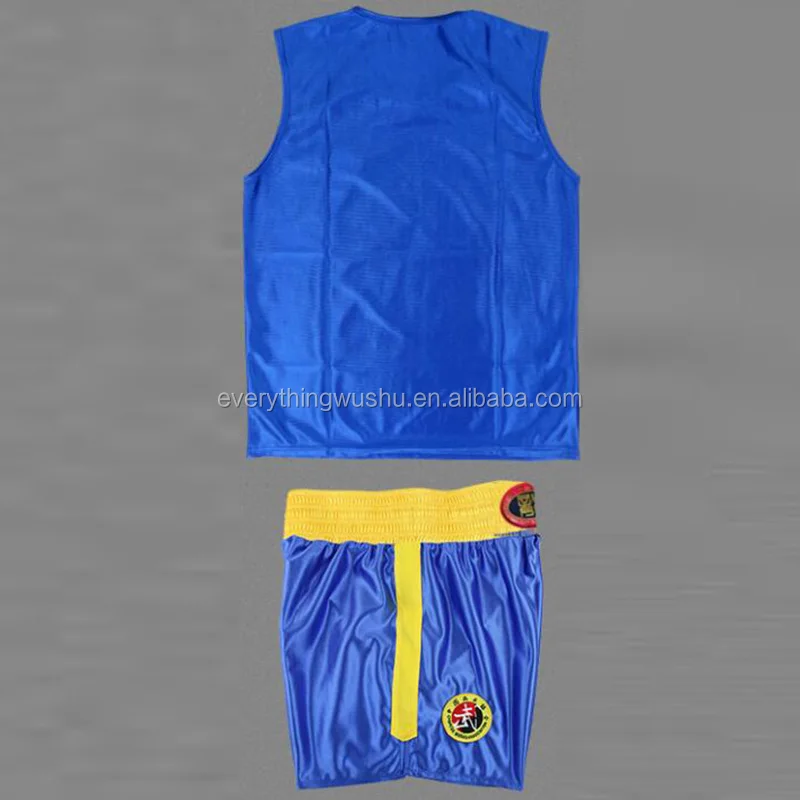 Wushu Sanda Uniform Kungfu Sanda Suits Wushu Uniform Martial Arts Short Ware