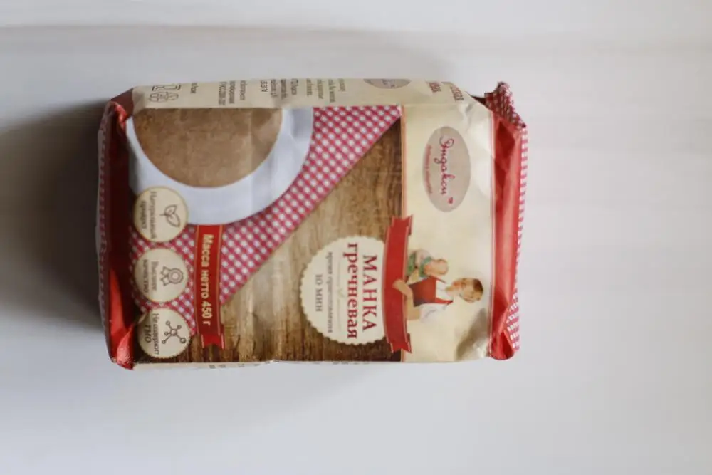 
Buckwheat Semolina flour by brand TM Endaksi 