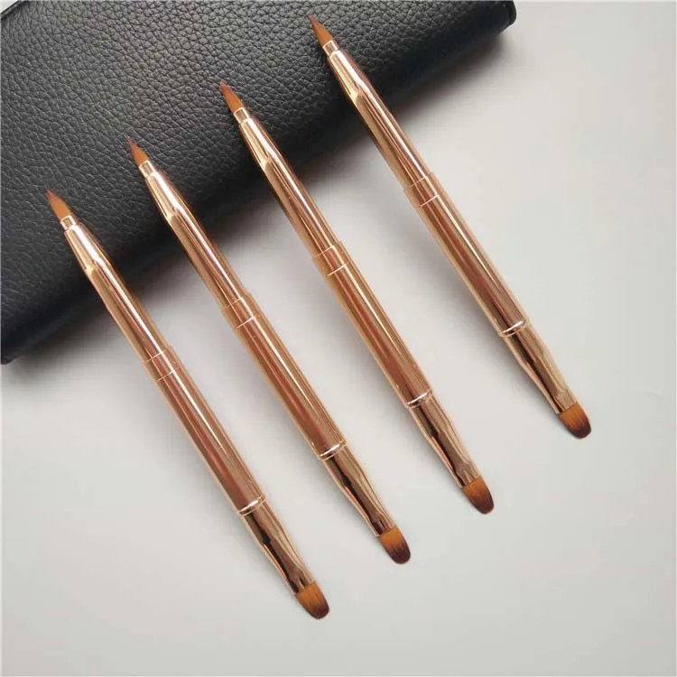 

2023 Best Seller Travel Double End Retractable Lip Brushes