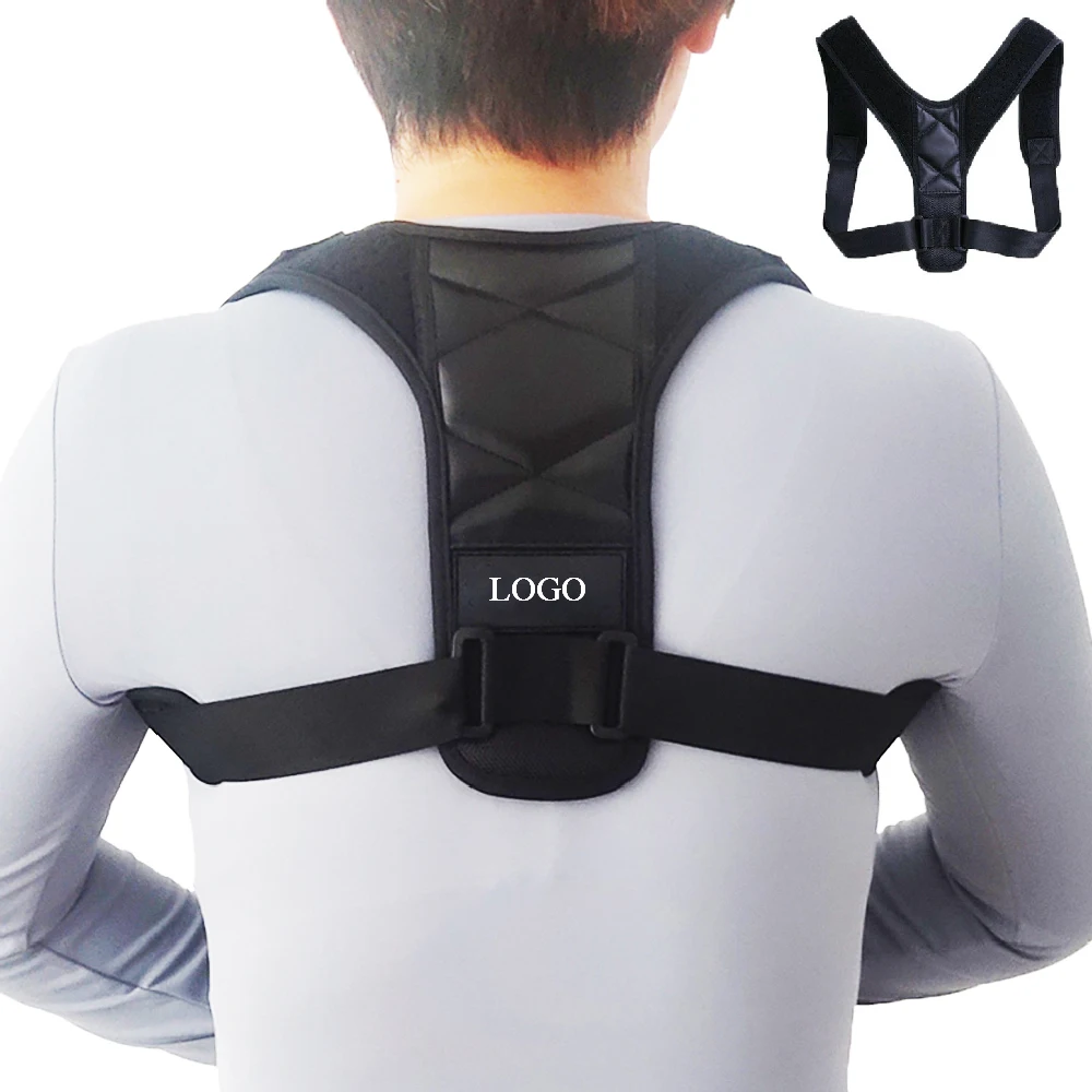 

Best Seller Orthopedic Posture Corrector Back Correction Belt for Clavicle Pain/Humpack, Black/gray