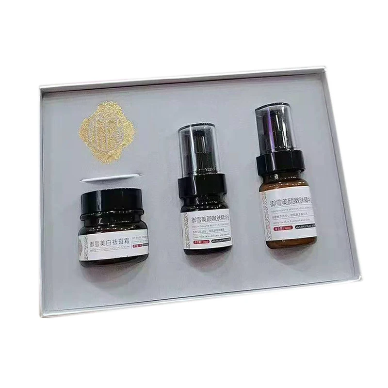 

Wholesale Custom Own Logo Beauty Professional Skin Care Anti Aging Whitening Facial Gift Set Natural Organic Face Skin Care Set