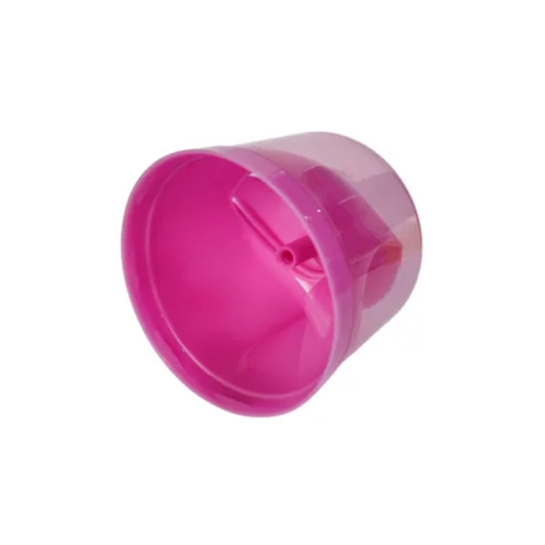 Custom 65mm Dual-Layer Non-Spill Aerosol Over-cap for Air Freshener Spray Cans Chemical Industrial Use Plastic Spray Caps