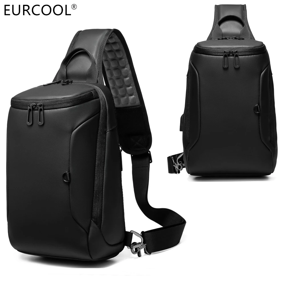 

Eurcool Factory Direct Unisex Fashion Casual Street Diagonal Rucksack Cross Men Chest Bag Shoulder