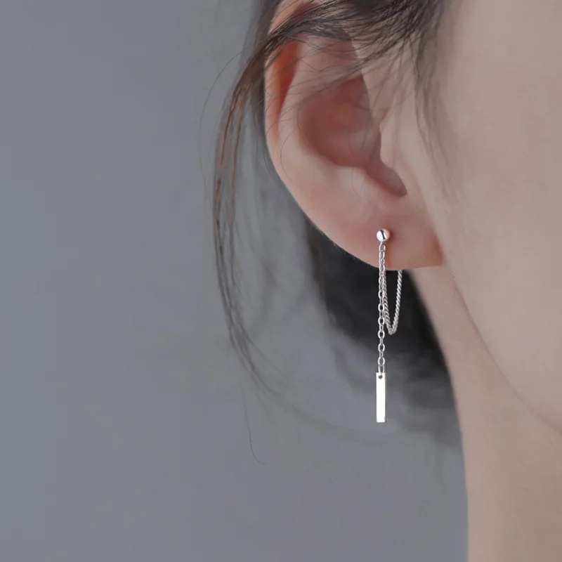 

2023 Summer Fashion S925 Sterling Silver Chain Luxury Jewelry Earrings For Women