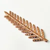 Clothing decorations red copper leaves stamping stretch sheet metal processing