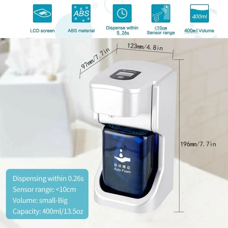 Automatic smart sensor spray  ethyl alcohol disinfect soap dispenser