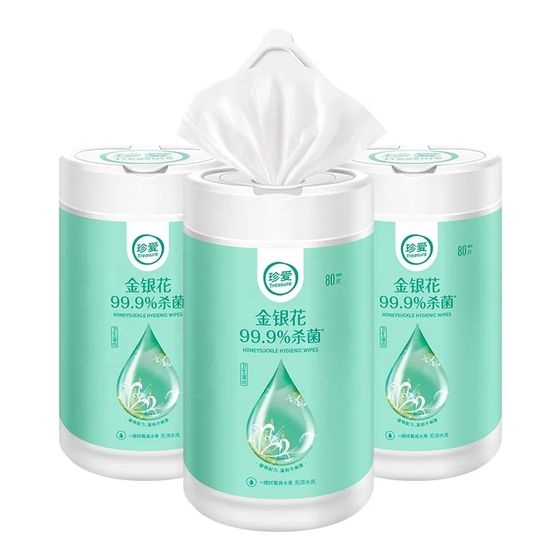 

Nonwoven Cleaning Wipes Wet Napkins for Restaurant Canister Wipes Kitchen