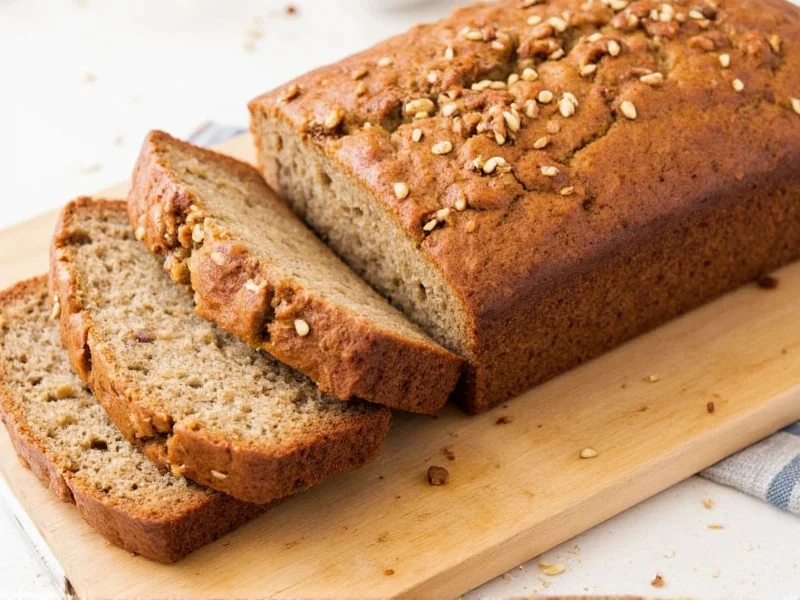 homemade banana nut bread