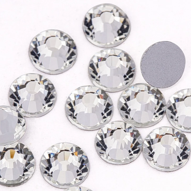 

36 colors SS4 nail ornaments flatback rhinestones Transparent white crystals mini rhinestone Glass nail rhinestone for nail Art