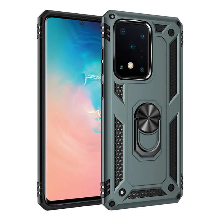 

Wholesale Cheap Price Fashion Design Shockproof Bracket Armor smartphone case For S20 Ultra, Optional