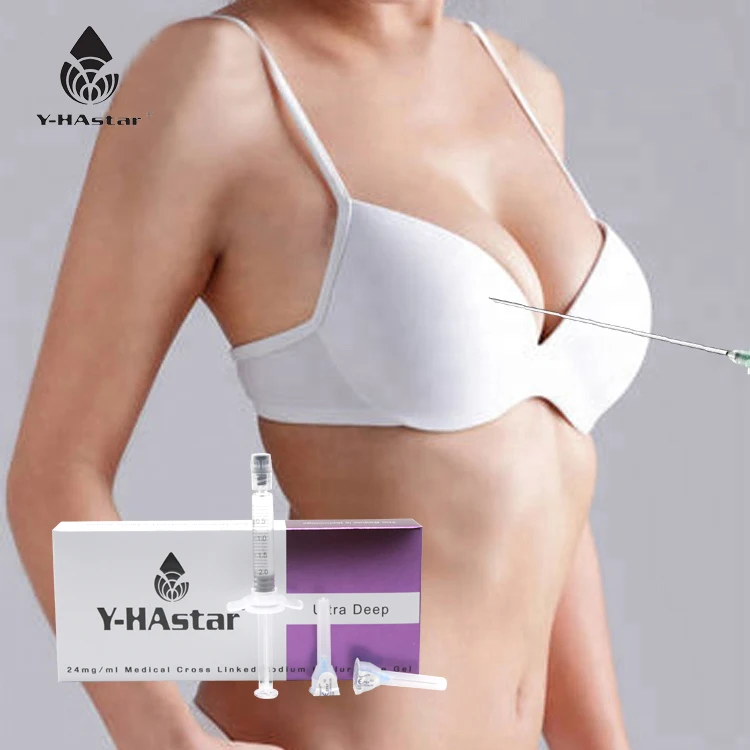 

Long duration effective Injectable Hyaluronic Acid Dermal Filler for Buttock/Breast Injection 50ml