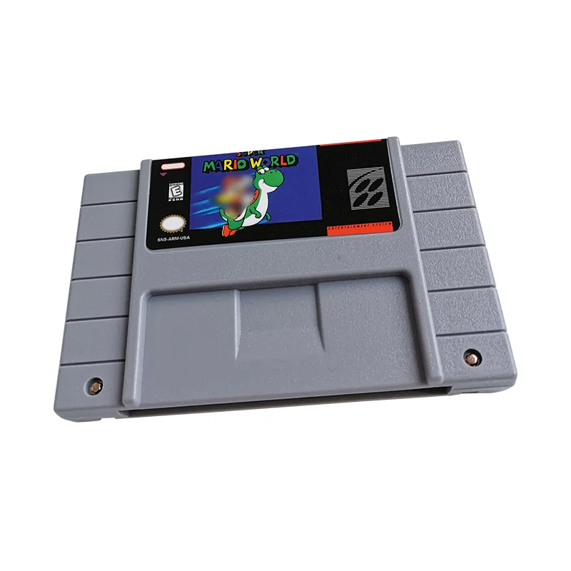 

16 Bit game with box for snes game cartridge English language