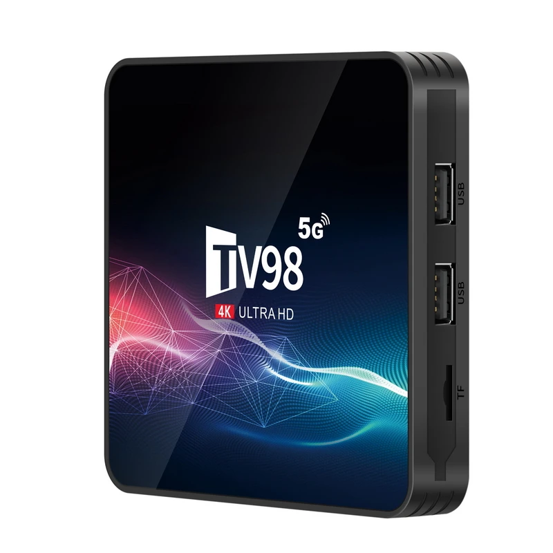 

new tv box TV98 2GB 16GB Allwinner H313 2.4/5G WIFI Android 12.1 4K Smart Tv box TV 98 & X96mini