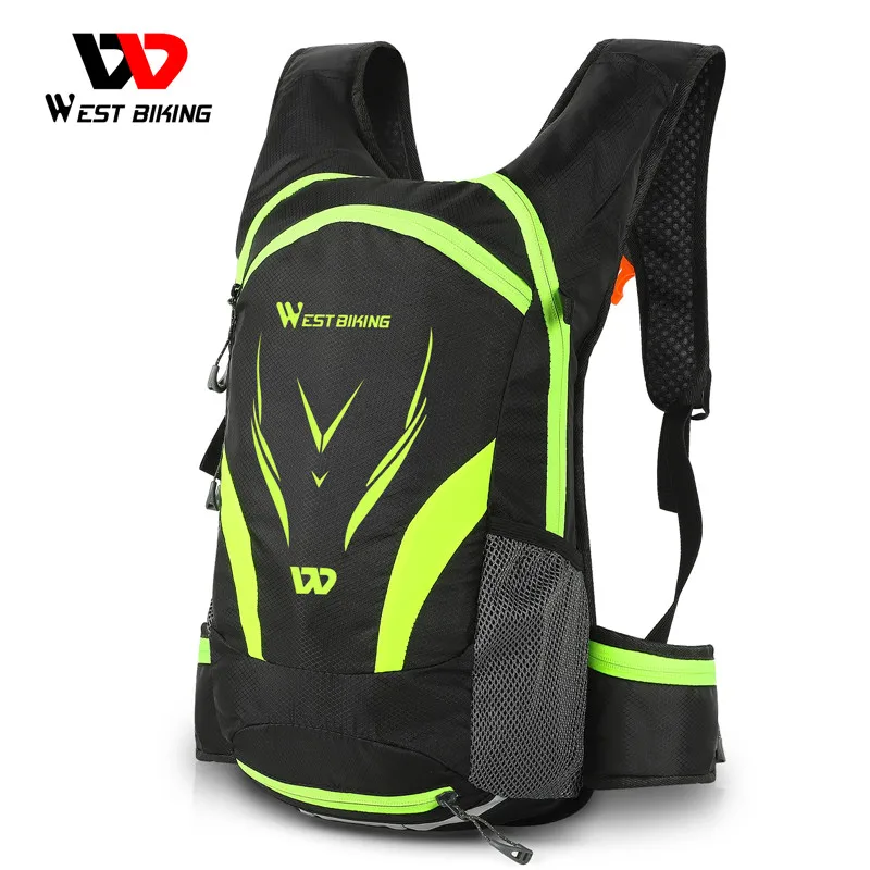 

WEST BIKING 16L Ultralight Cycling Bicycle Backpack Pouch Breathable Waterproof Hiking Hydration Water Bag Bike Travel Backpack