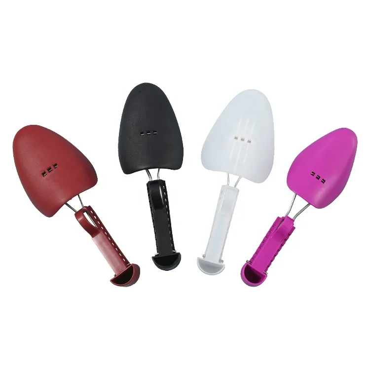 

big Adjustable Size Shoe Tree Shoe Shaper support Shoe Stretcher Holder for women and men Custom Logo and colour, White / black