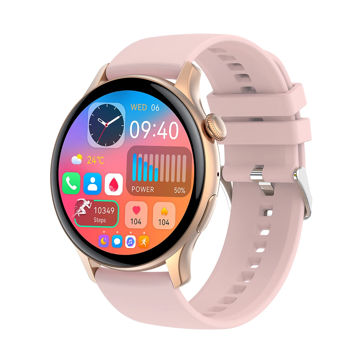 

TKYUAN Factory OEM Smartwatch 1.43 Inch Round AMOLED Display NFC Men Women Sport Bracelet Music Control Smart Watch 2023