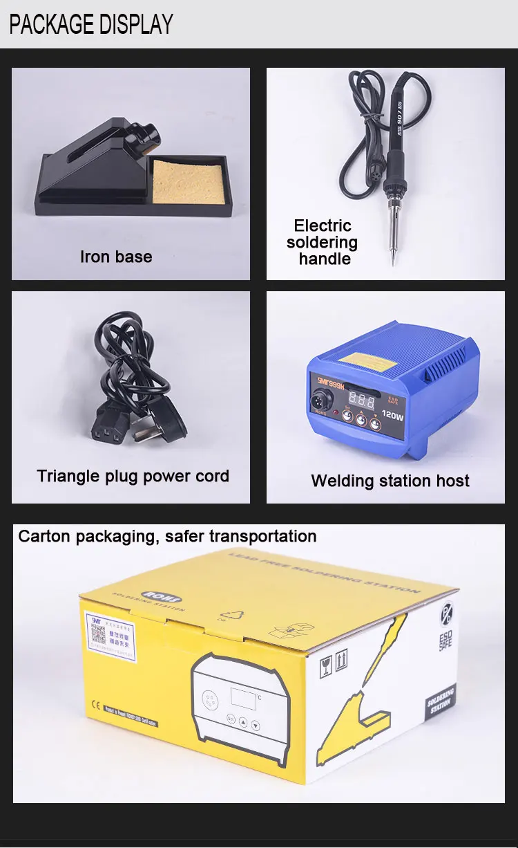 New Product 999H Soldering Station 120W Soldering Station