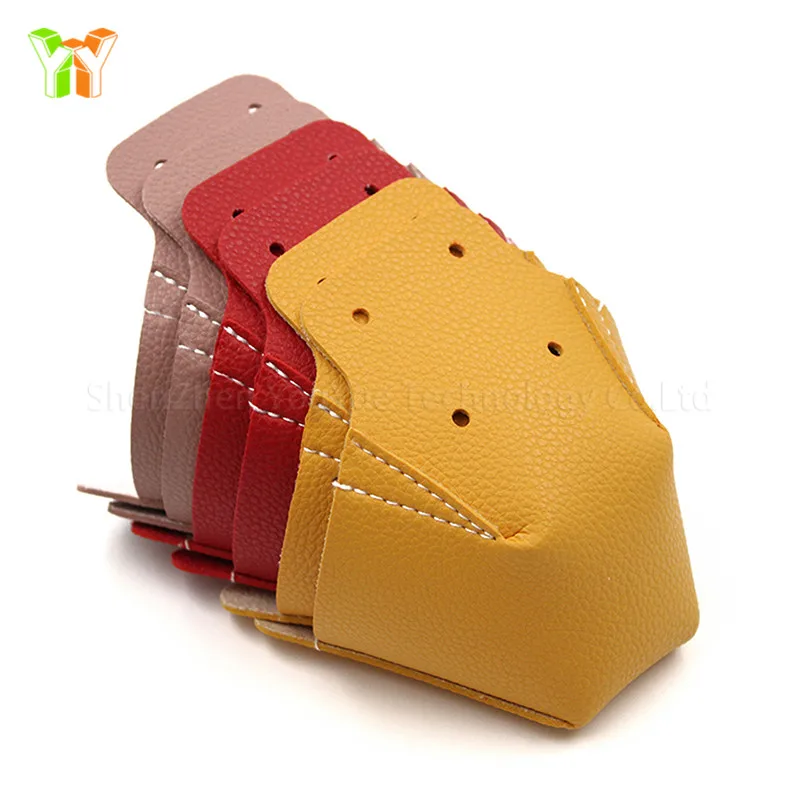 

2021 leather Toe Guard Protectors Roller Skate Toe Roller Skate Toe Guards Artificial Leather Roller Skate, Custom color