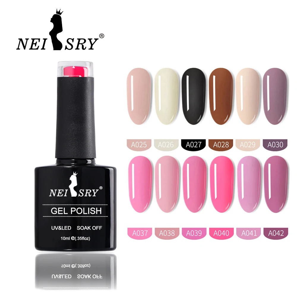 

Neissry Professional Manufacturer Bright art pnb gel finish nail polish, 1000 colors
