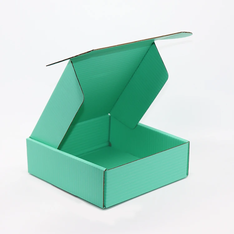 Printed Small Cute Colored Corrugated Unique Shipping Box Custom Buy