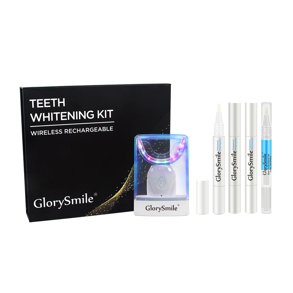 

Wholesale home 2021 dental whitener led light teeth whitening kit private