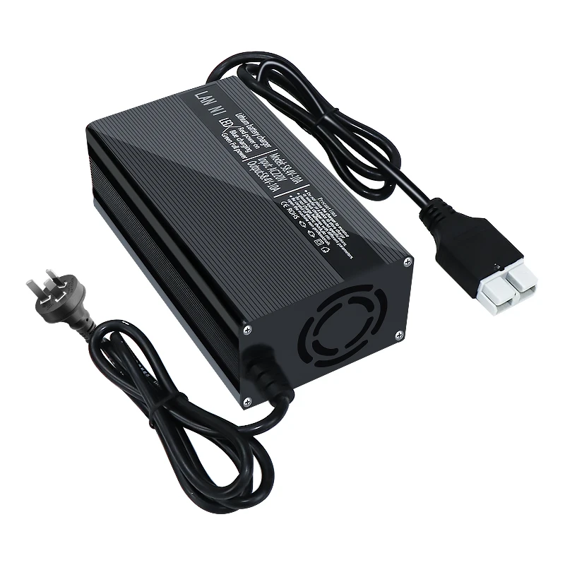 

48V 10 a lithium battery charging electric skateboard golf cart charging