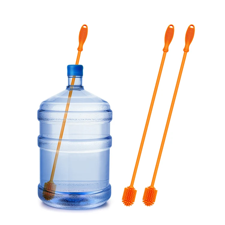 Best Bottle Brush Cleaning Tool Silicone 24 Inch Long Handle Scratch