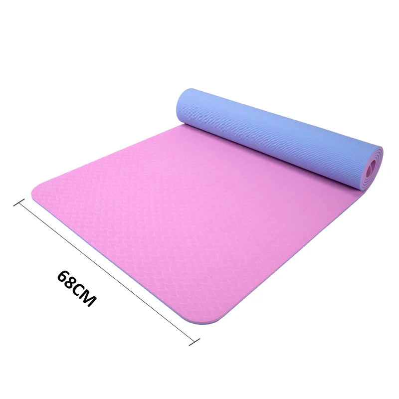 

Hot Selling Luxury Fitness Eco Friendly Color Print Organic Recycling Pilates Yoga Mat tapis yoga, Customized color