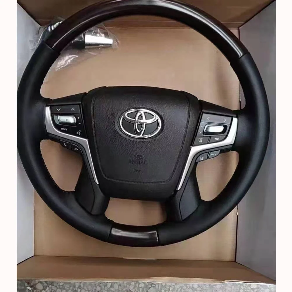 

Car Style Steering Wheel For TOYOTA LAND CRUISER LC200 2008-2020 VX GX Size Prado 150 2010-20 Control Coupe Version Suitable SP