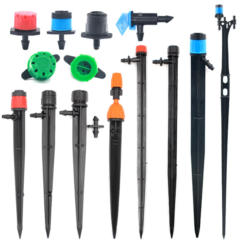 
china drip irrigation system agriculture button adjusted dripper 