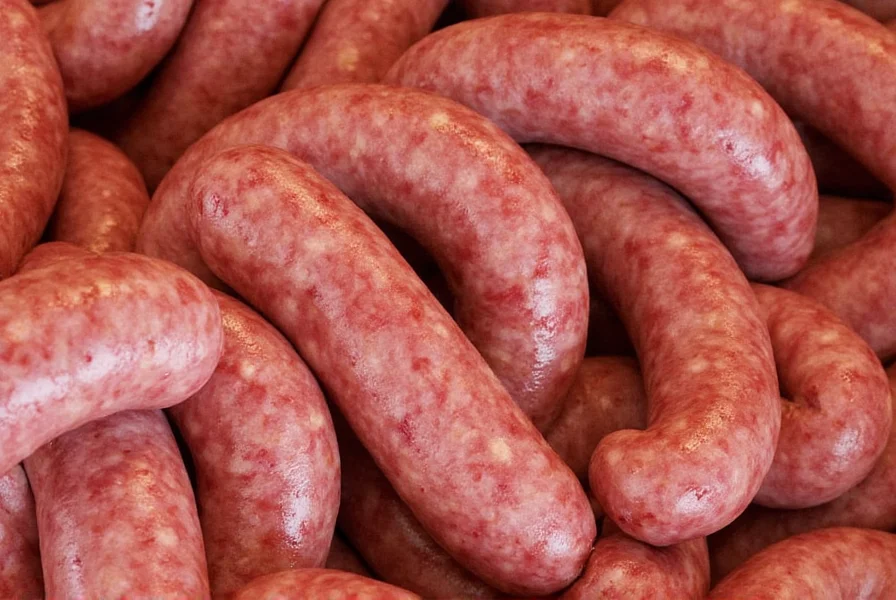 Grilled sausages on a plate