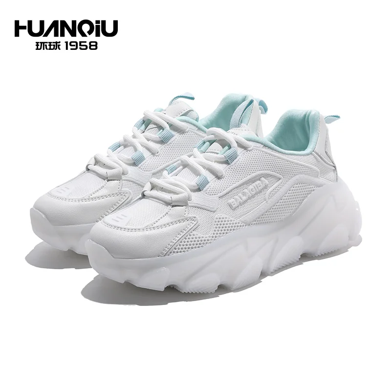 

SA096 HUANQIUPopular Breathable Quick Drying Walking Plain Womens Summer Sneakers